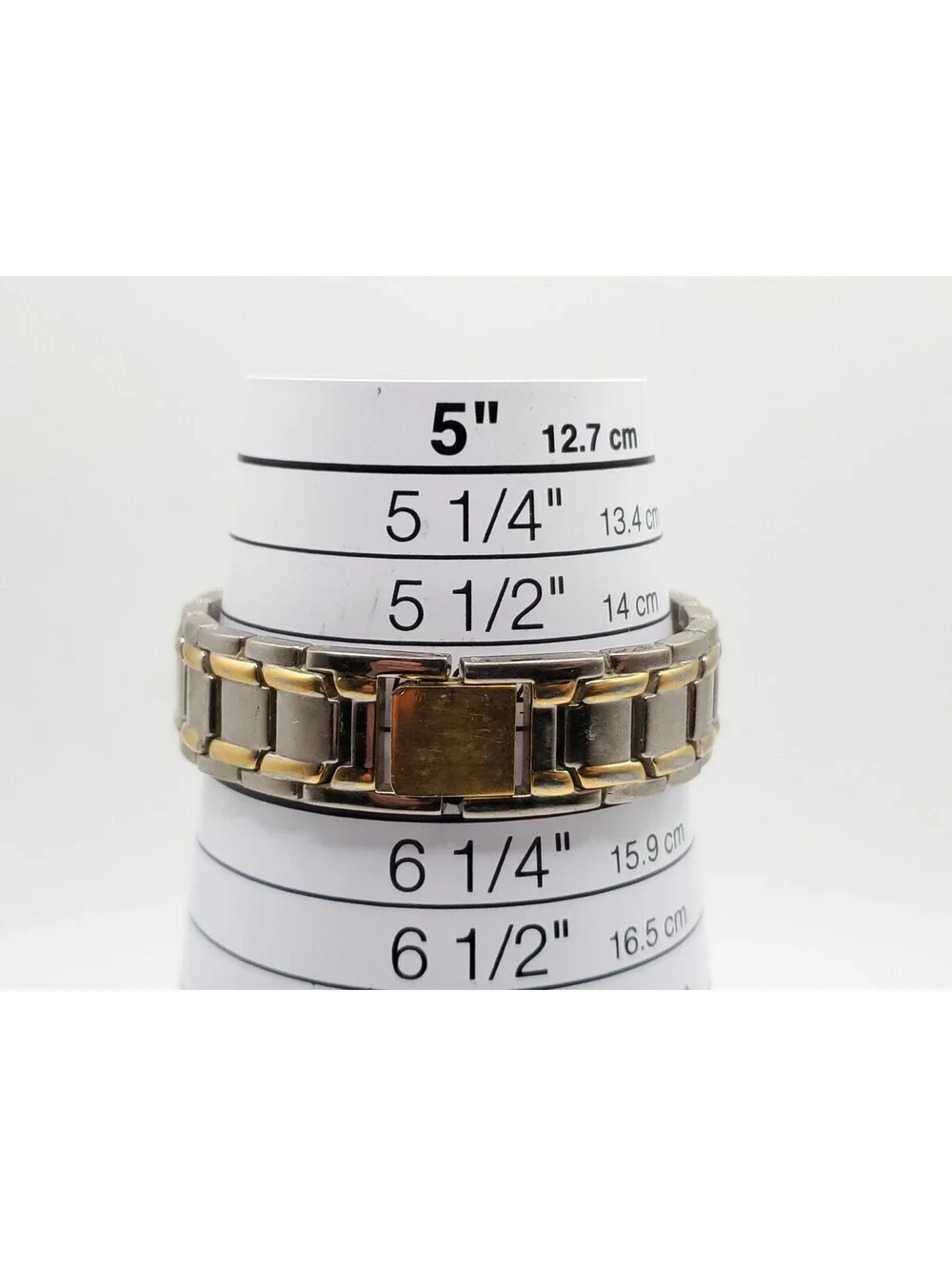 Liz Claiborne Diamond Quartz Womens Watch New Battery Two-Tone MOP Dial 25mm